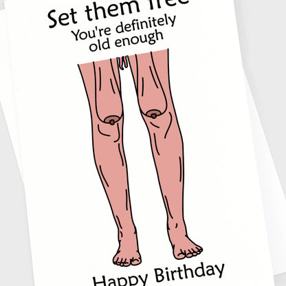 Birthday Card - Set Them Free