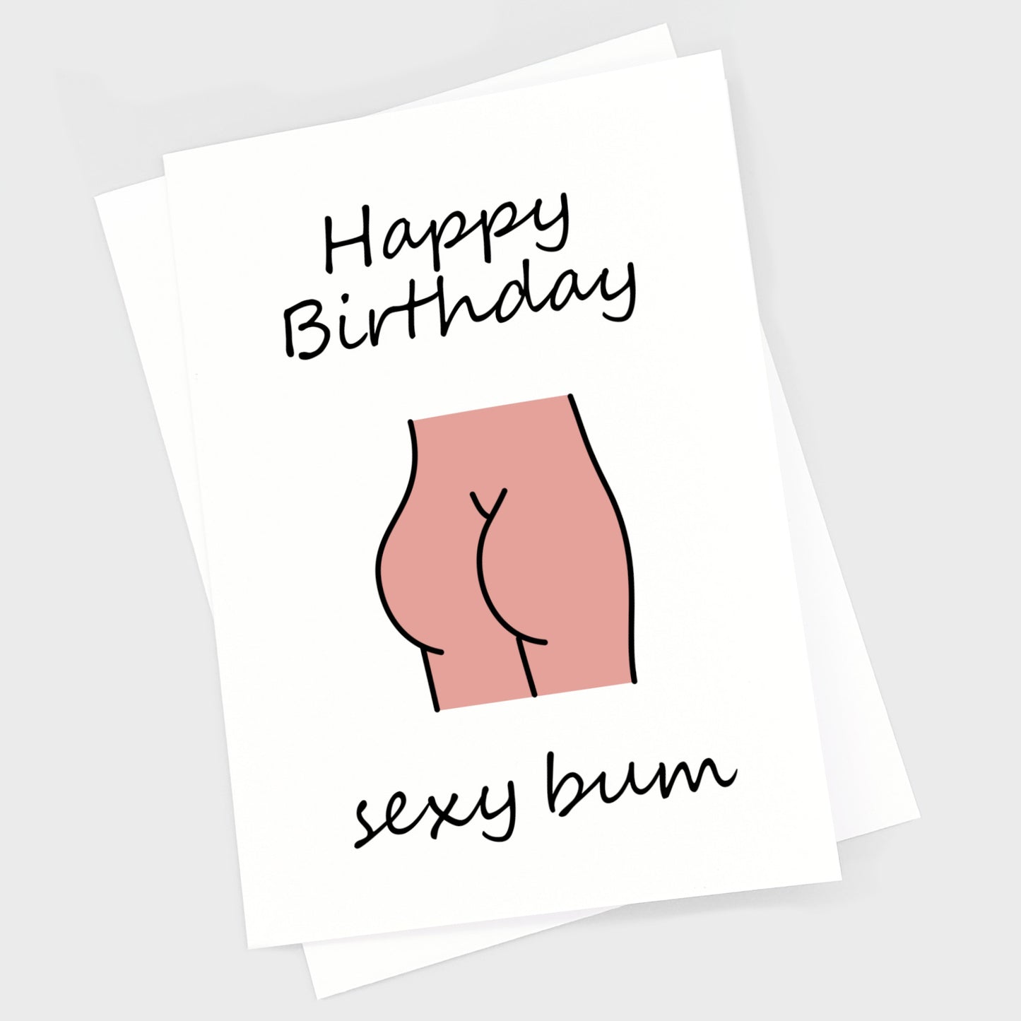 Birthday Card - Sexy Bum