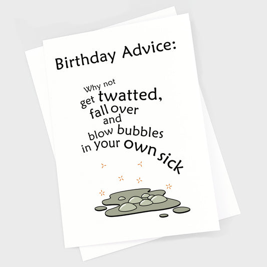 Birthday Card - Twatted