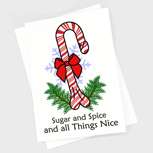 Christmas Card - Sugar and Spice