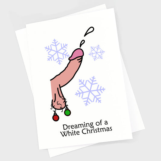 Christmas Card - Dreaming of a White Christmas