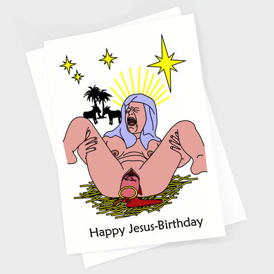 Christmas Card - Jesus Birthday