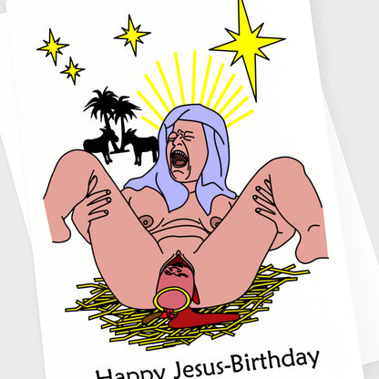 Christmas Card - Jesus Birthday