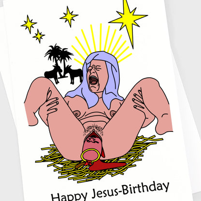 Christmas Card - Jesus Birthday