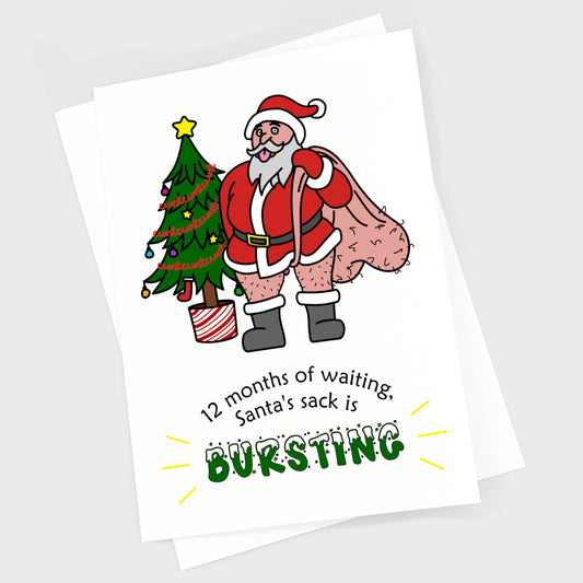 Christmas Card - Santa's Sack