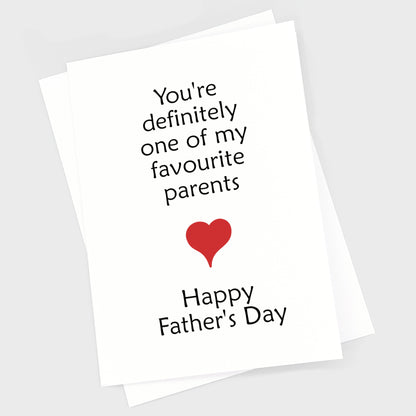 Father's Day Card - Definitely