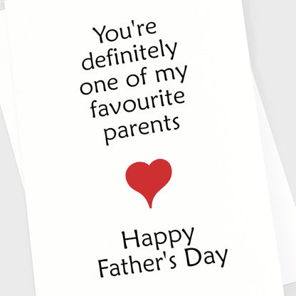 Father's Day Card - Definitely