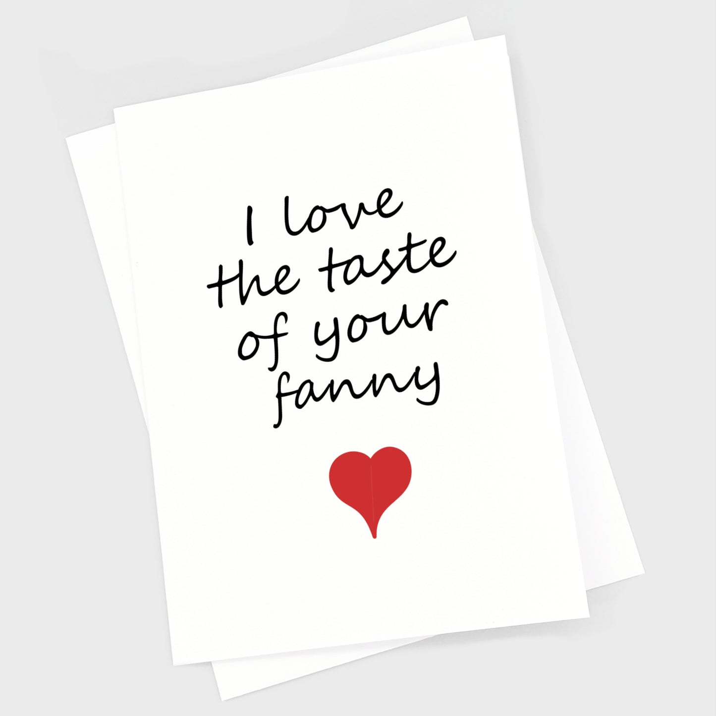 Valentine's Anniversary Card - Taste Fanny