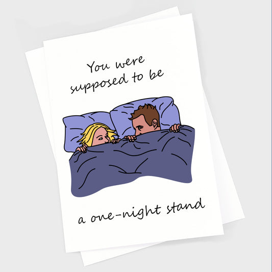 Valentine's Anniversary Card - One-Night Stand