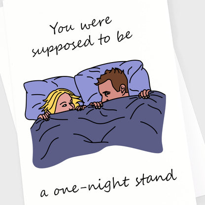 Valentine's Anniversary Card - One-Night Stand