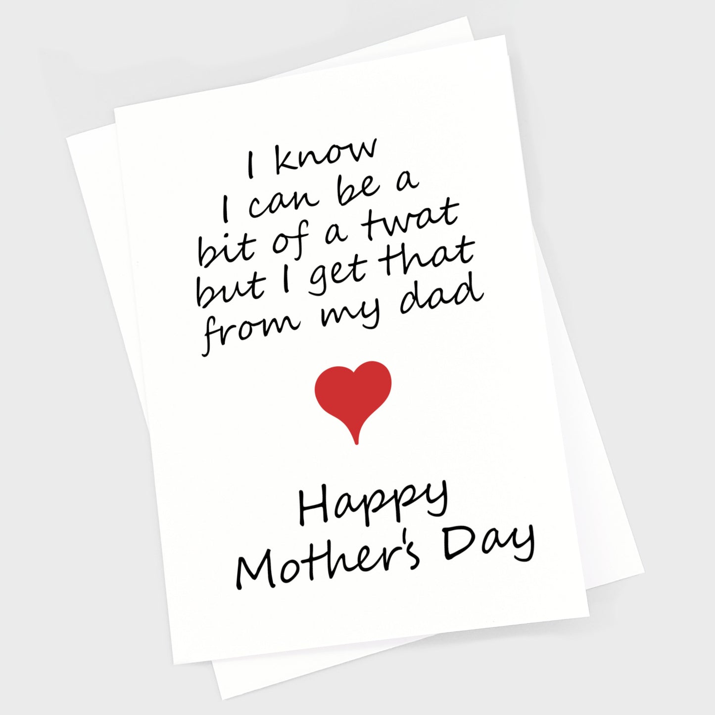 Mother's Day Card - Twat