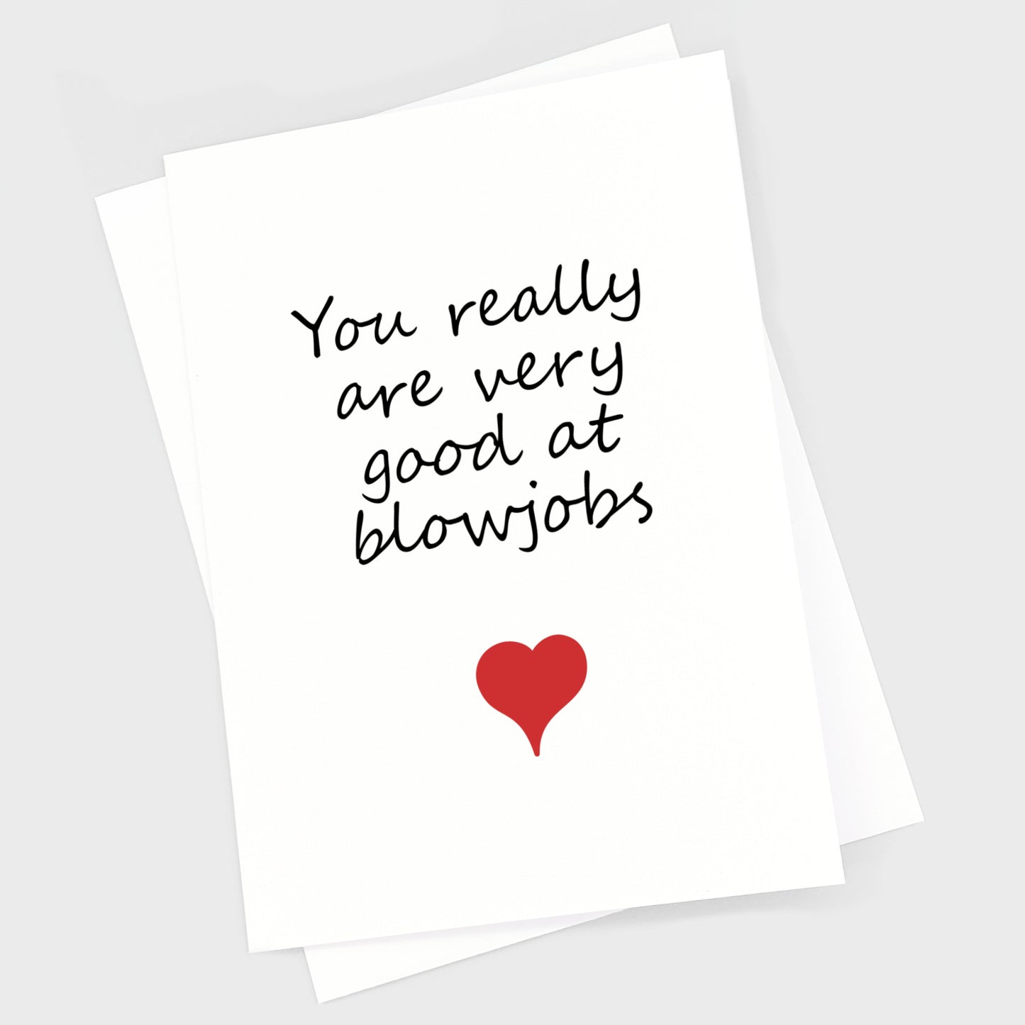 Valentine's Anniversary Card - Blowjobs