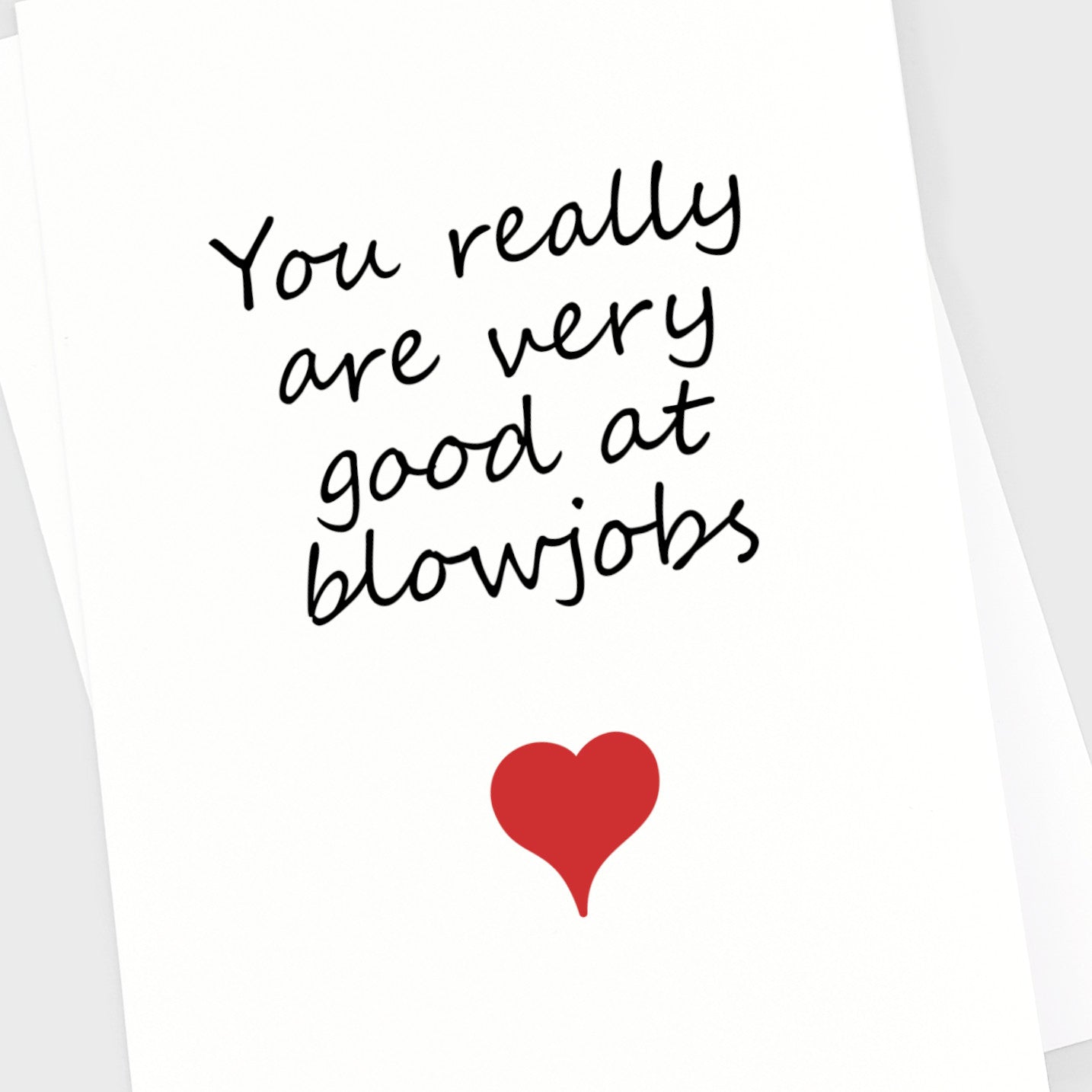 Valentine's Anniversary Card - Blowjobs