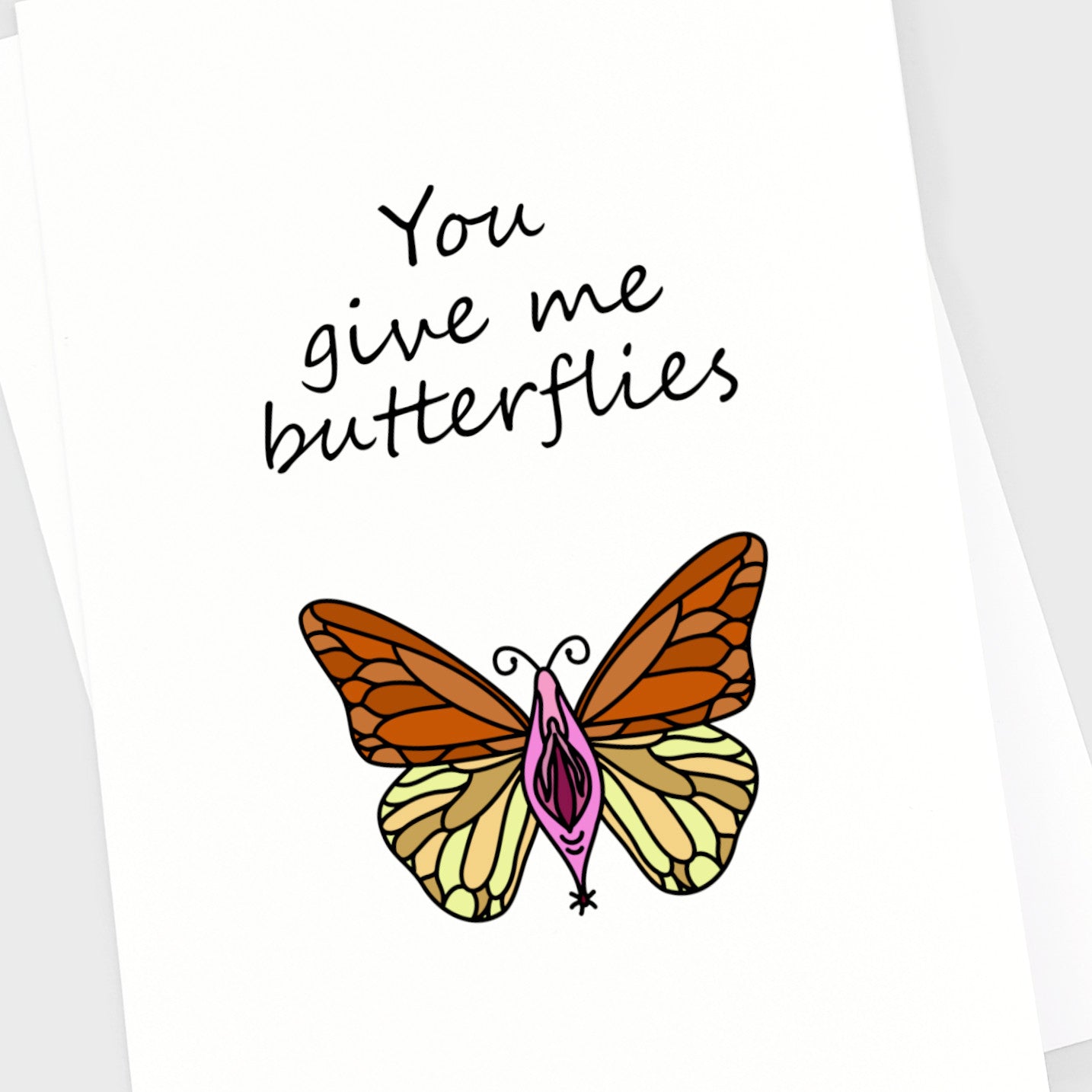 Valentine's Anniversary Card - Butterflies