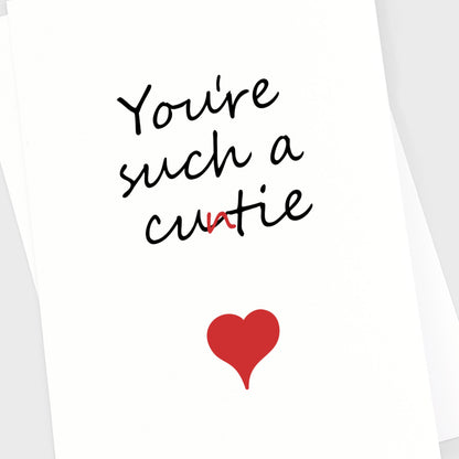 Valentine's Anniversary Card - Cutie