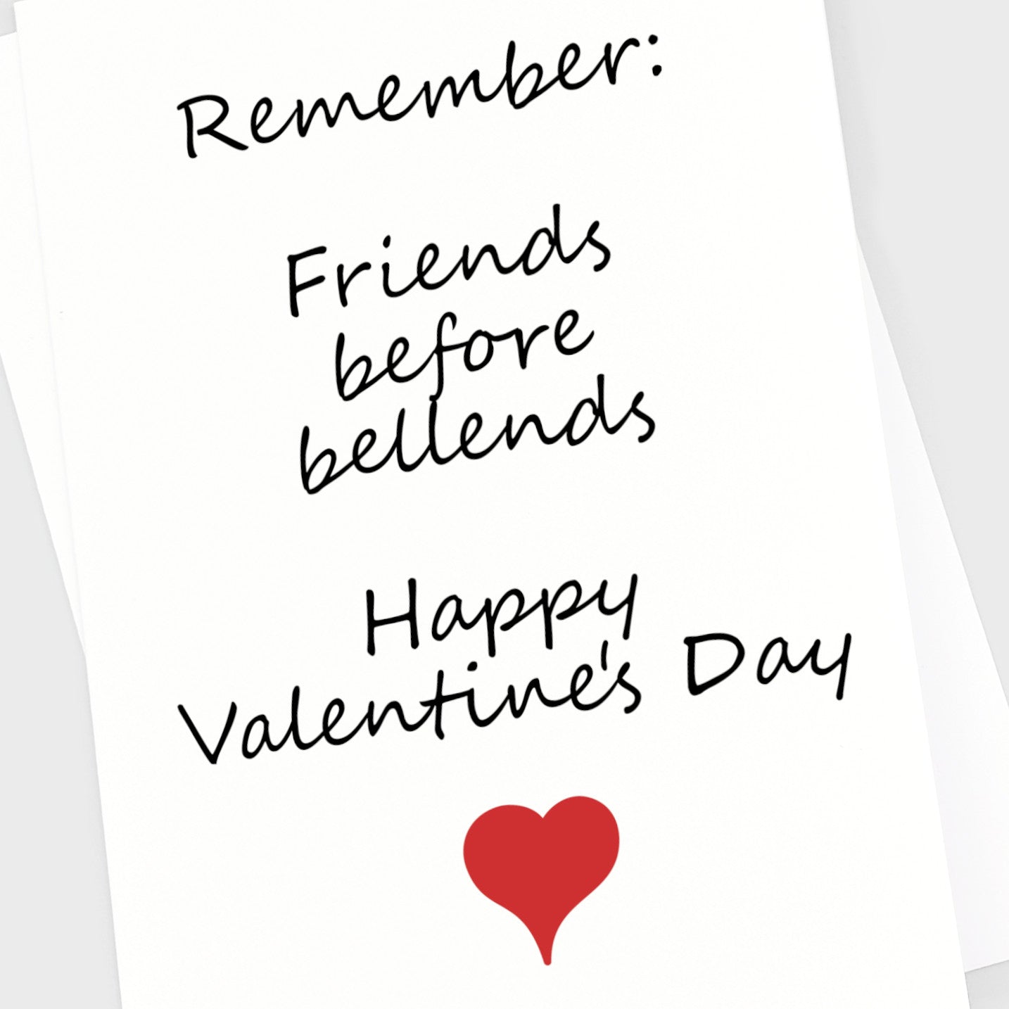 Valentine's Card - Bellends