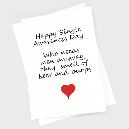 Valentine's Card - Single Awareness