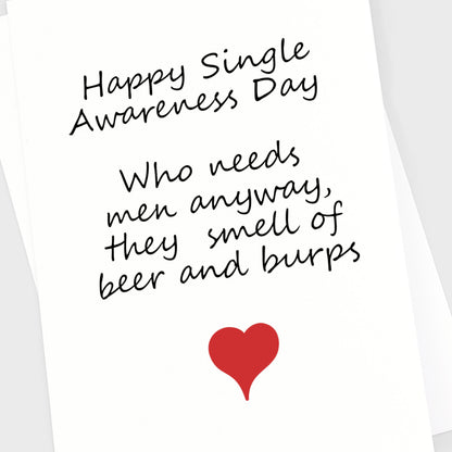 Valentine's Card - Single Awareness