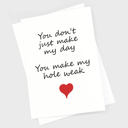 Valentine's Anniversary Card - Hole