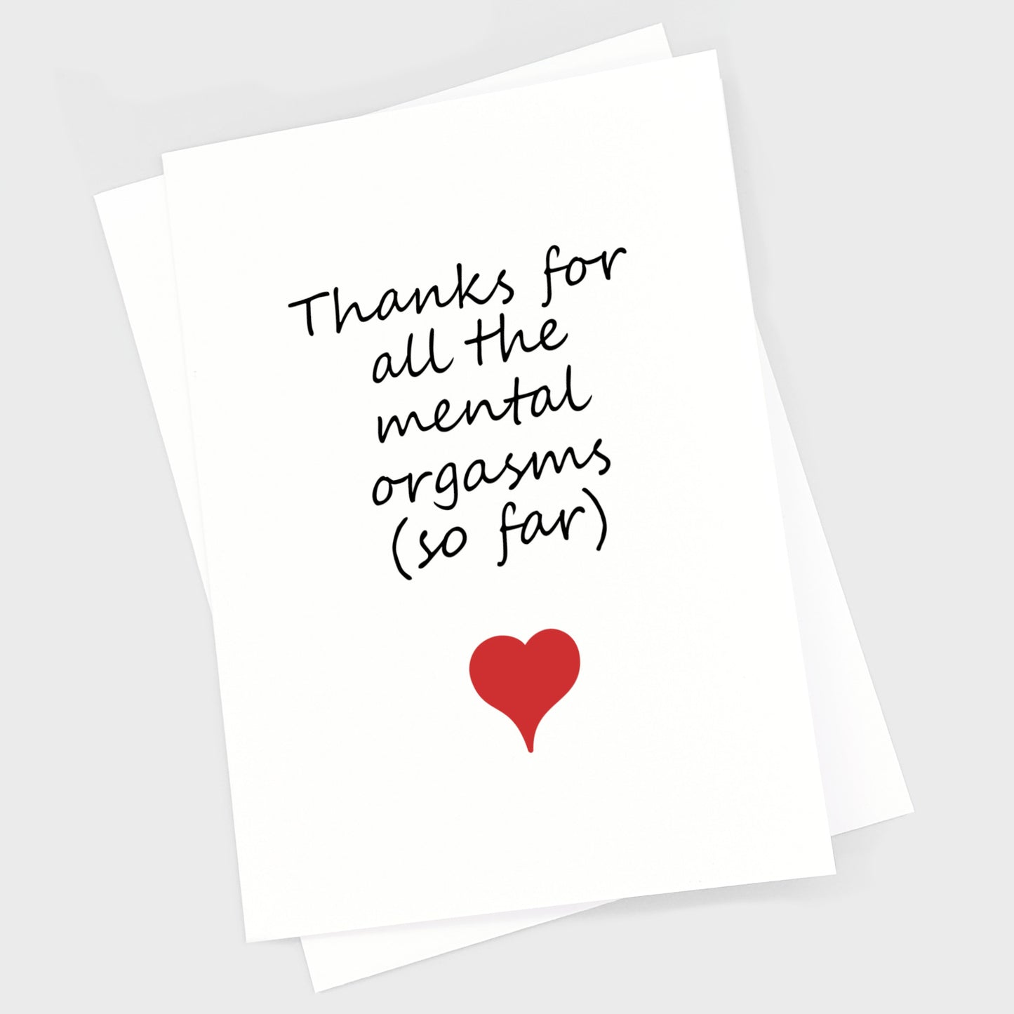 Valentine's Anniversary Card - Orgasms