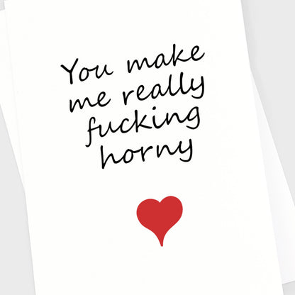 Valentine's Anniversary Card - Horny