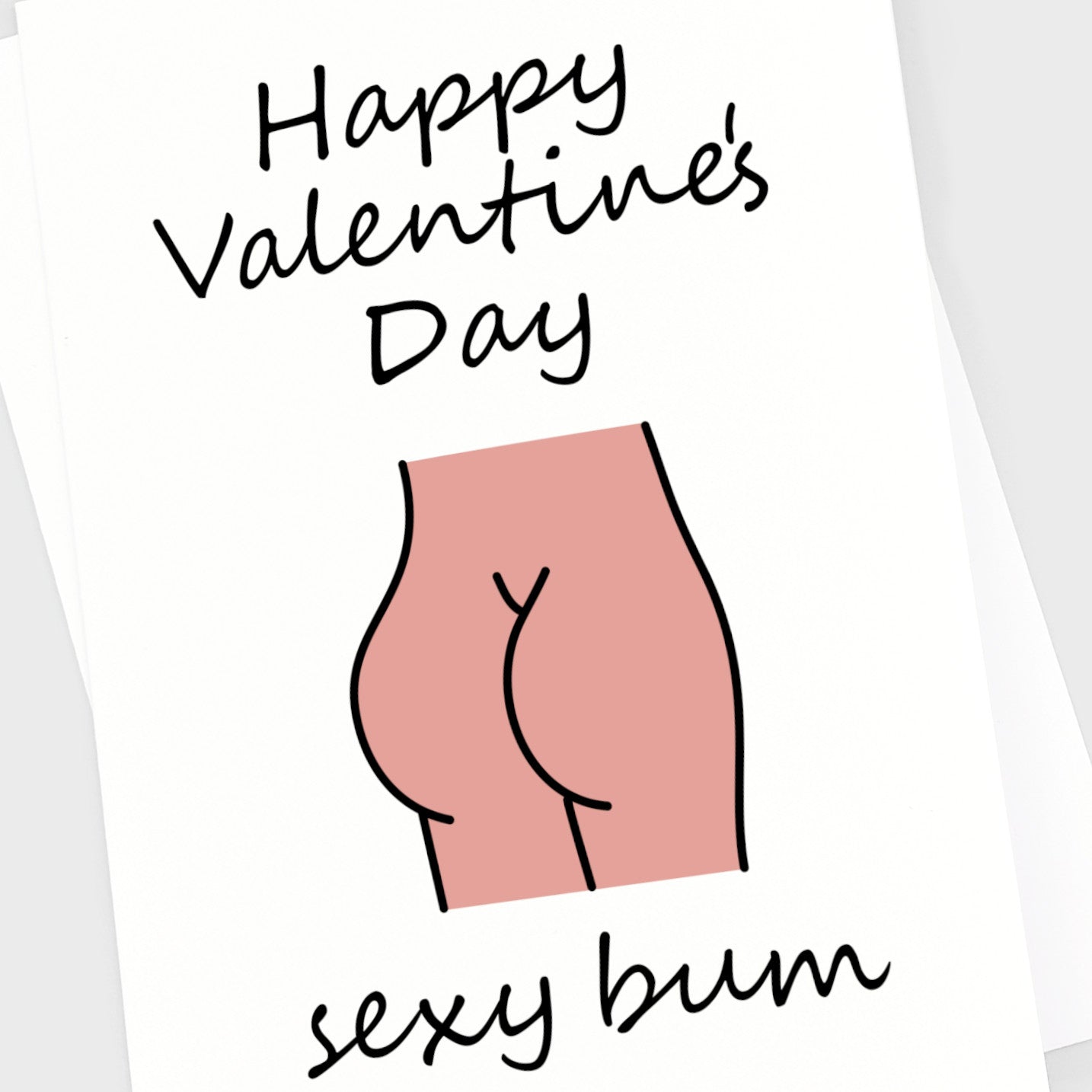 Valentine's Card - Sexy Bum