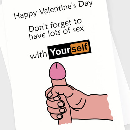 Valentine's Card - Forget Man