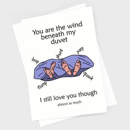 Valentine's Anniversary Card - Wind