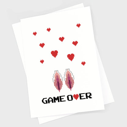 Wedding Card - Game Over Lesbian