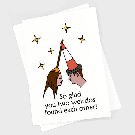 Wedding Card - Two Weirdos