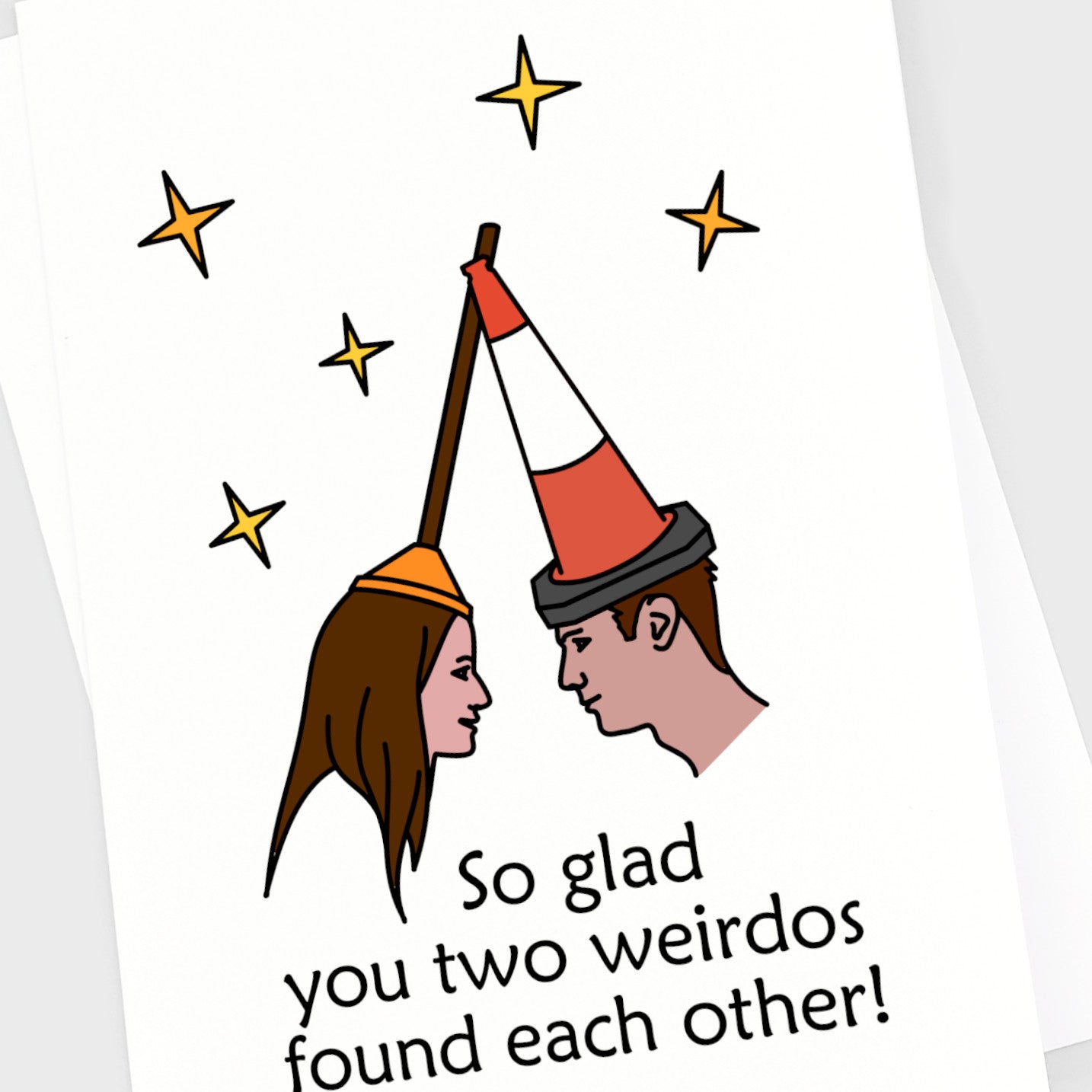 Wedding Card - Two Weirdos