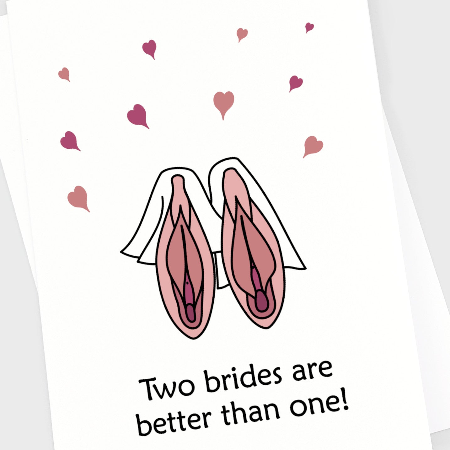 Wedding Card - Two Brides