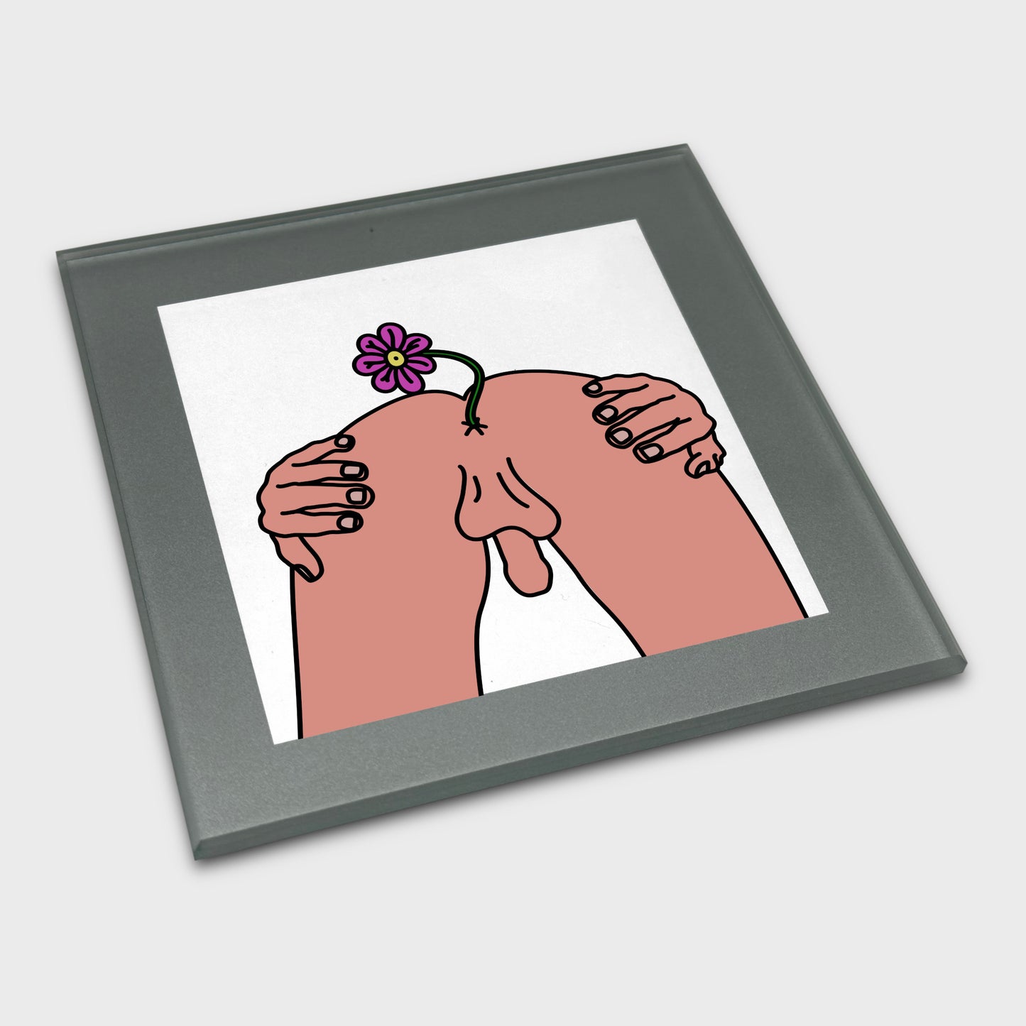 Coaster - Bum Flower Man