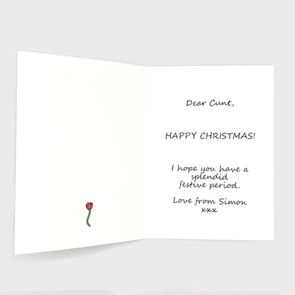 Christmas Card - Festive Little Fucker