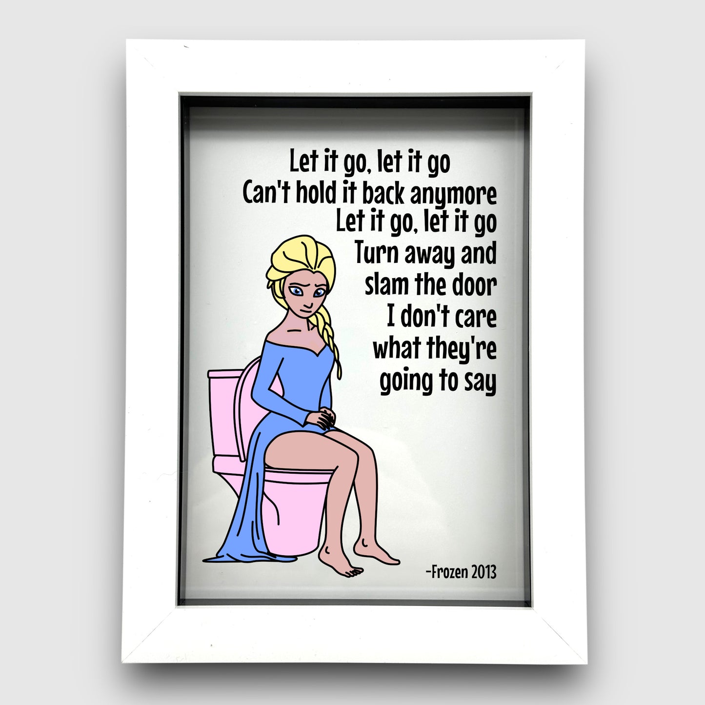 Framed Print - Let It Go