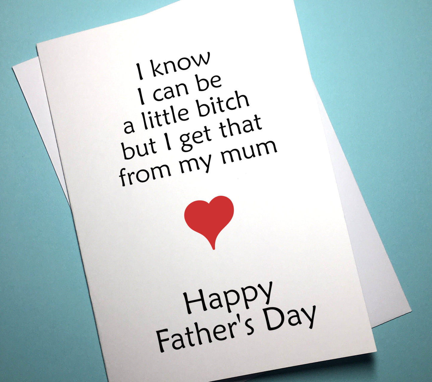Father's Day Card - I Know