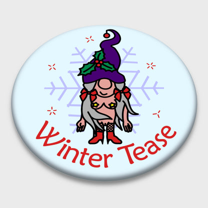 Christmas Magnet - Winter Tease Circular