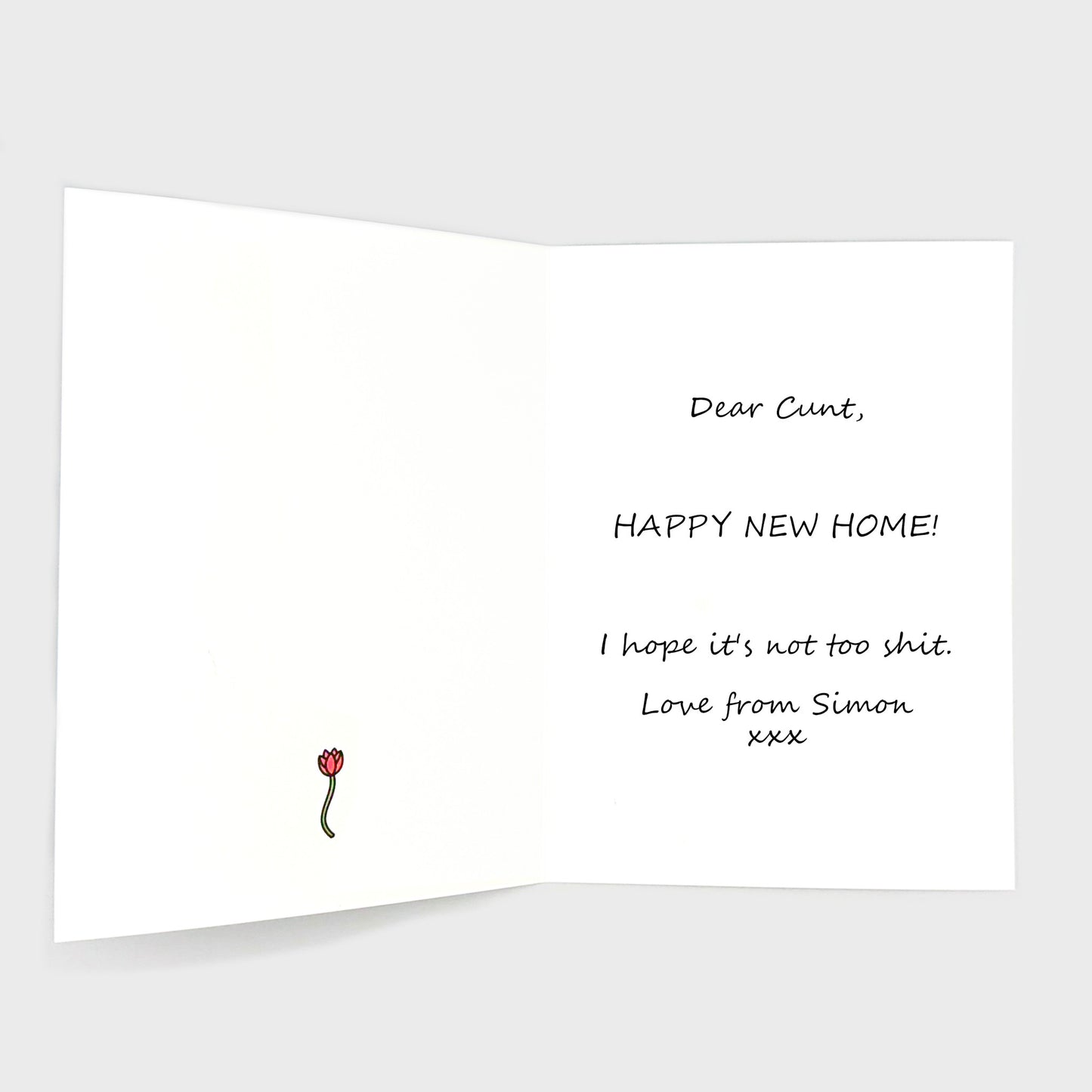 New Home Card - You're a Cunt