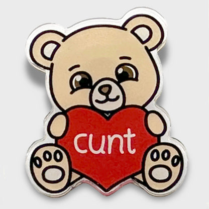 Pin - Cunt Bear