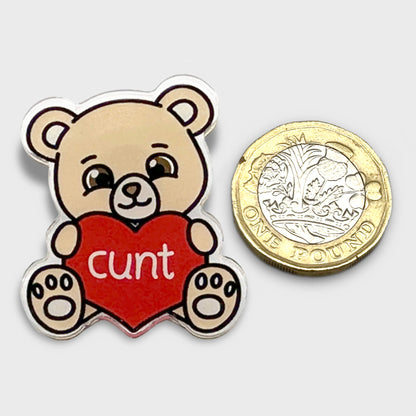 Pin - Cunt Bear