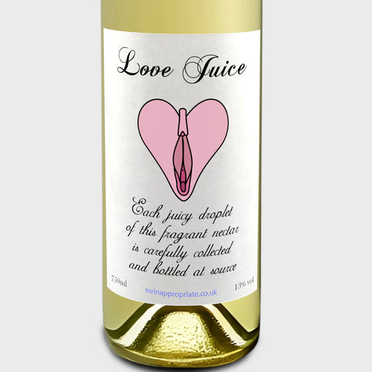 Pussy heart wine labels