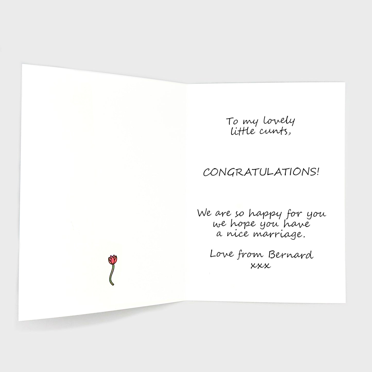 Wedding Card - Marrying My Sister