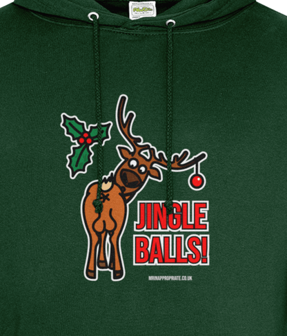 Hoodie - Jingle Balls - Mr. Inappropriate 