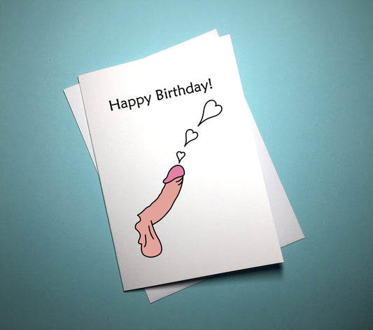 Birthday Card - Spurt - Mr. Inappropriate 