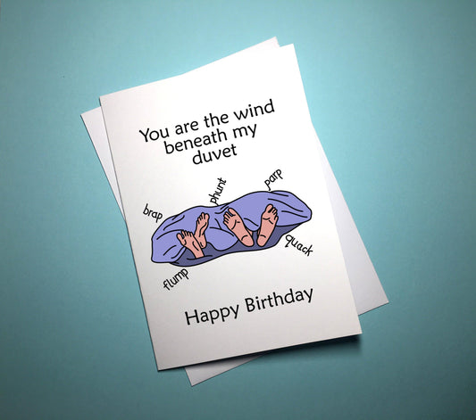 Birthday Card - Wind - Mr. Inappropriate 