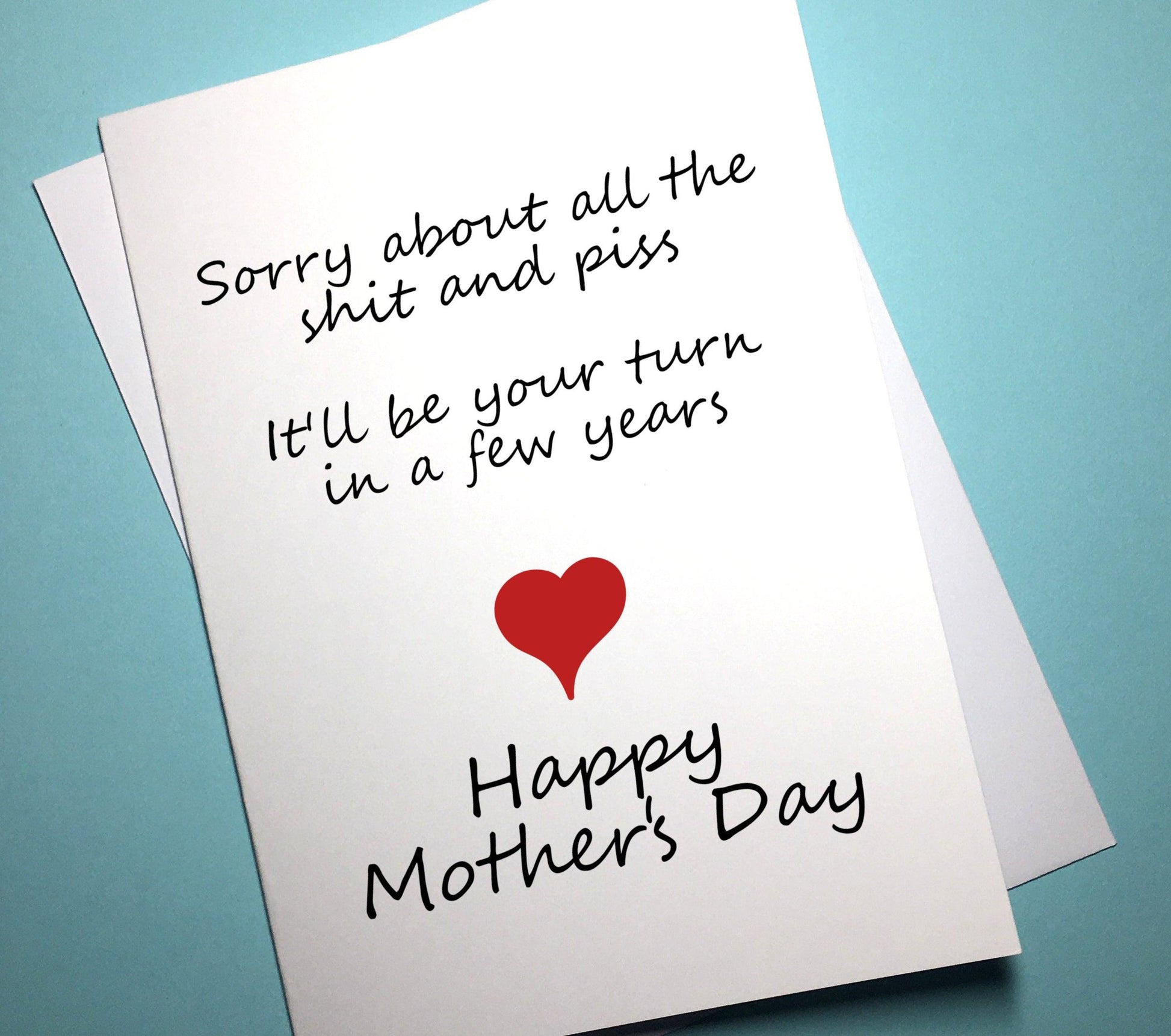 Mother's Day Card - Your Turn - Mr. Inappropriate 