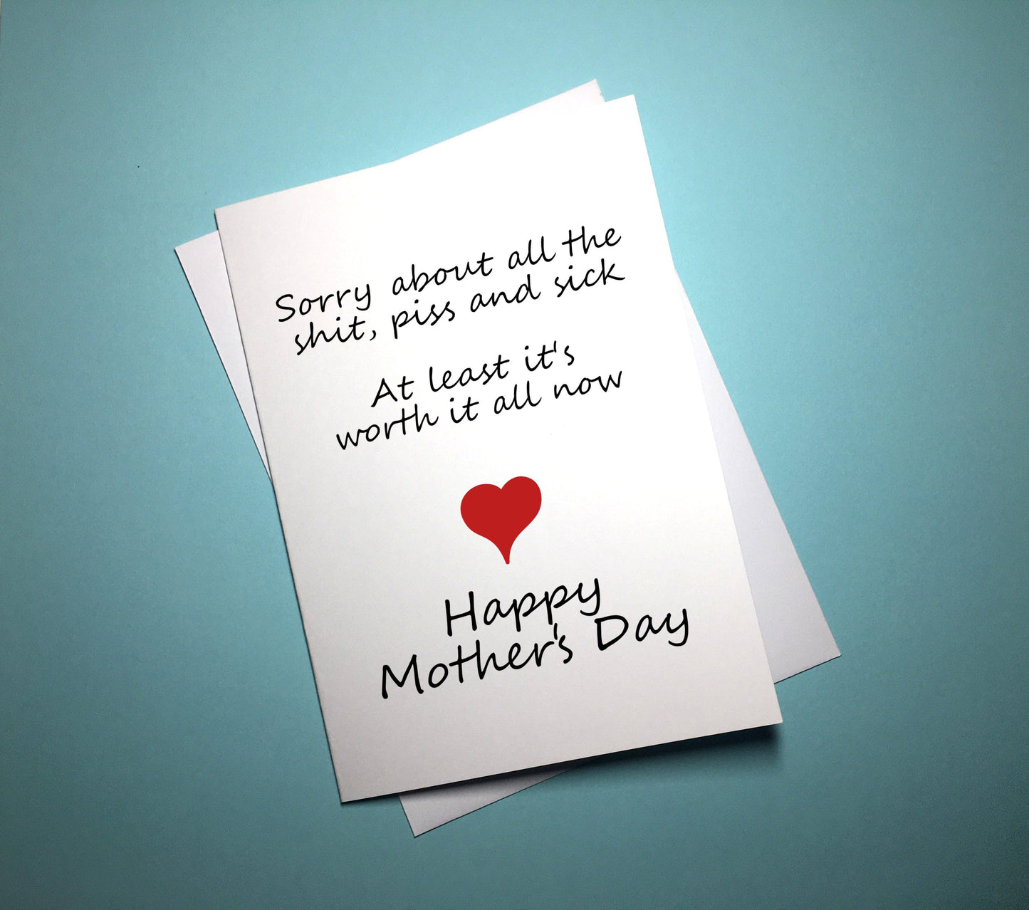 Mother's Day Card - All The Shit - Mr. Inappropriate 
