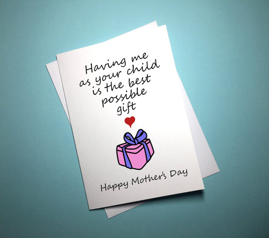 Mother's Day Card - The Best - Mr. Inappropriate 