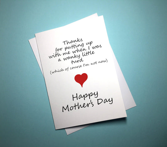 Mother's Day Card - Wanky - Mr. Inappropriate 