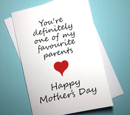 Mother's Day Card - One Of My - Mr. Inappropriate 